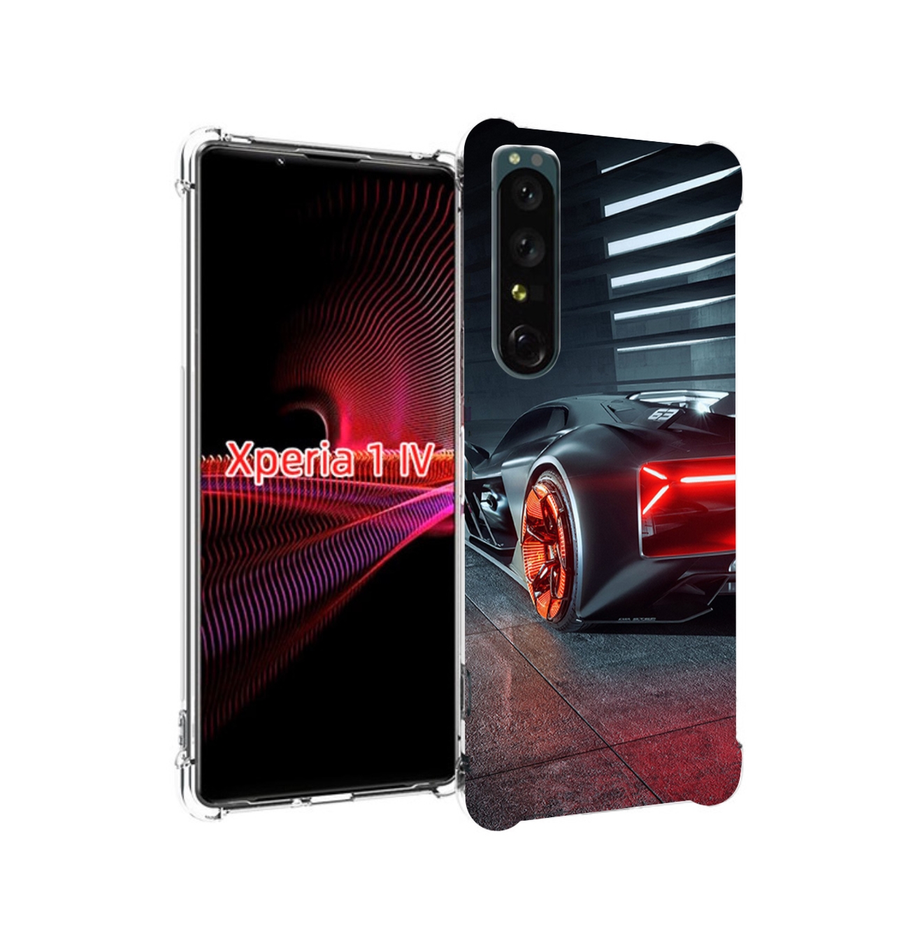 

Чехол накладка MyPads Ночной-город мужской для Sony Xperia 1 IV, Прозрачный, Tocco