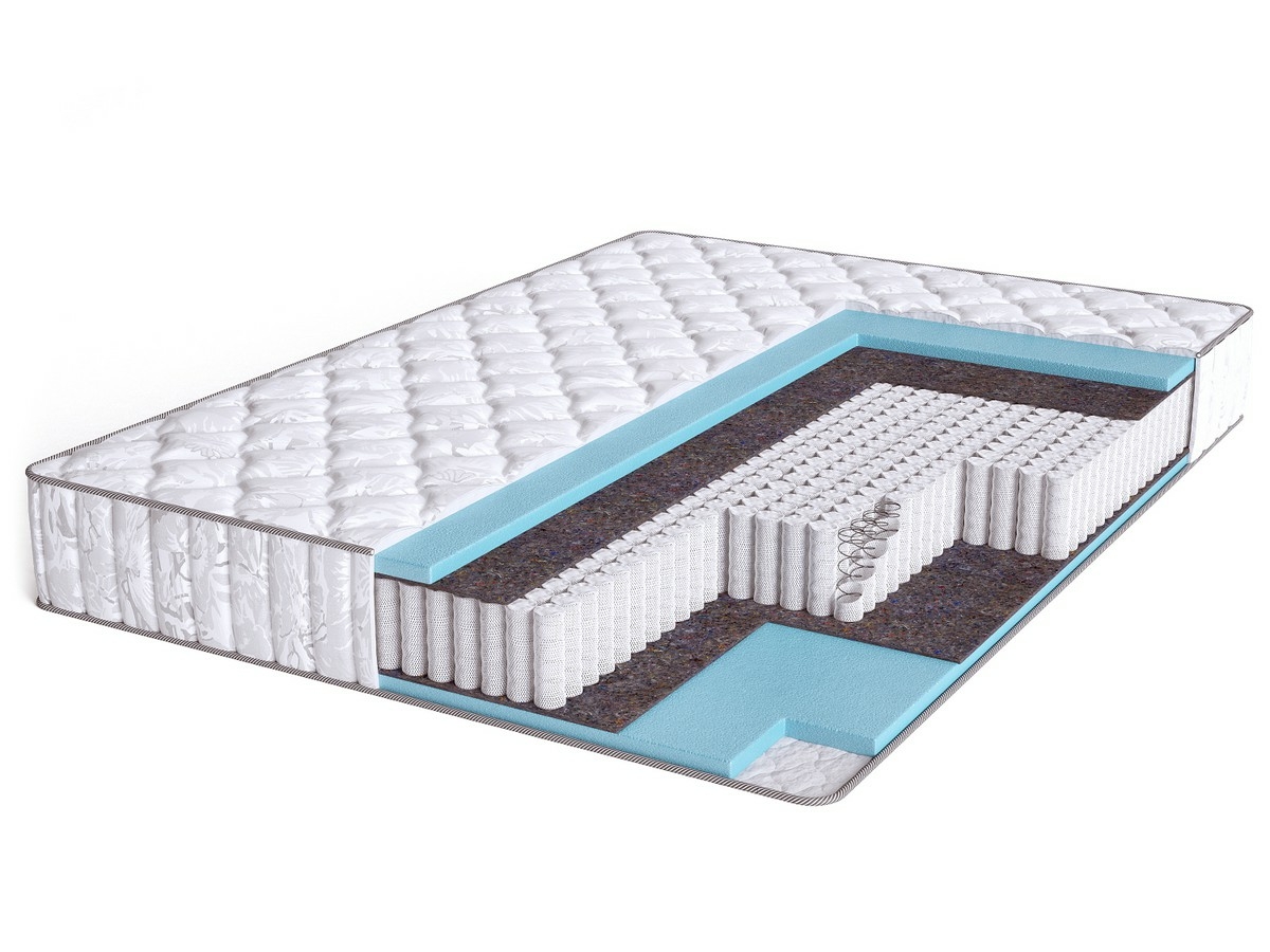 

Матрас Beautyson Promo 3 S1200 200х190, Бежевый;белый;серый;серебристый, Promo 3 S1200