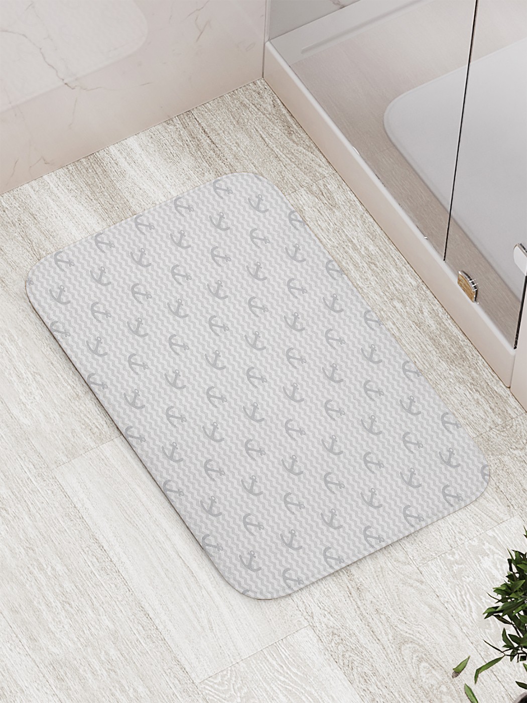 

Коврик противоскользящий для ванной, сауны, бассейна, 77х52 см bath_82161 JoyArty
