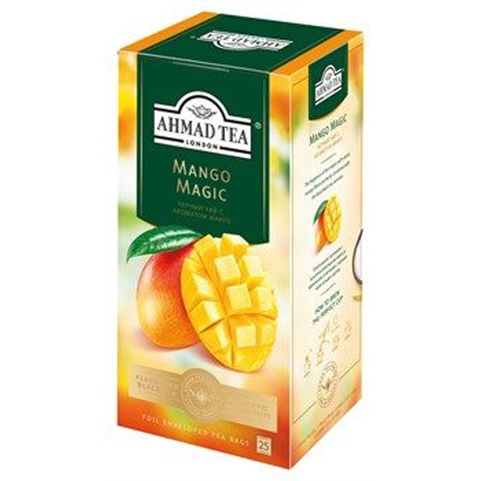 

Чай черный Ahmad Tea Магия манго в пакетиках 1,5 г х 25 шт