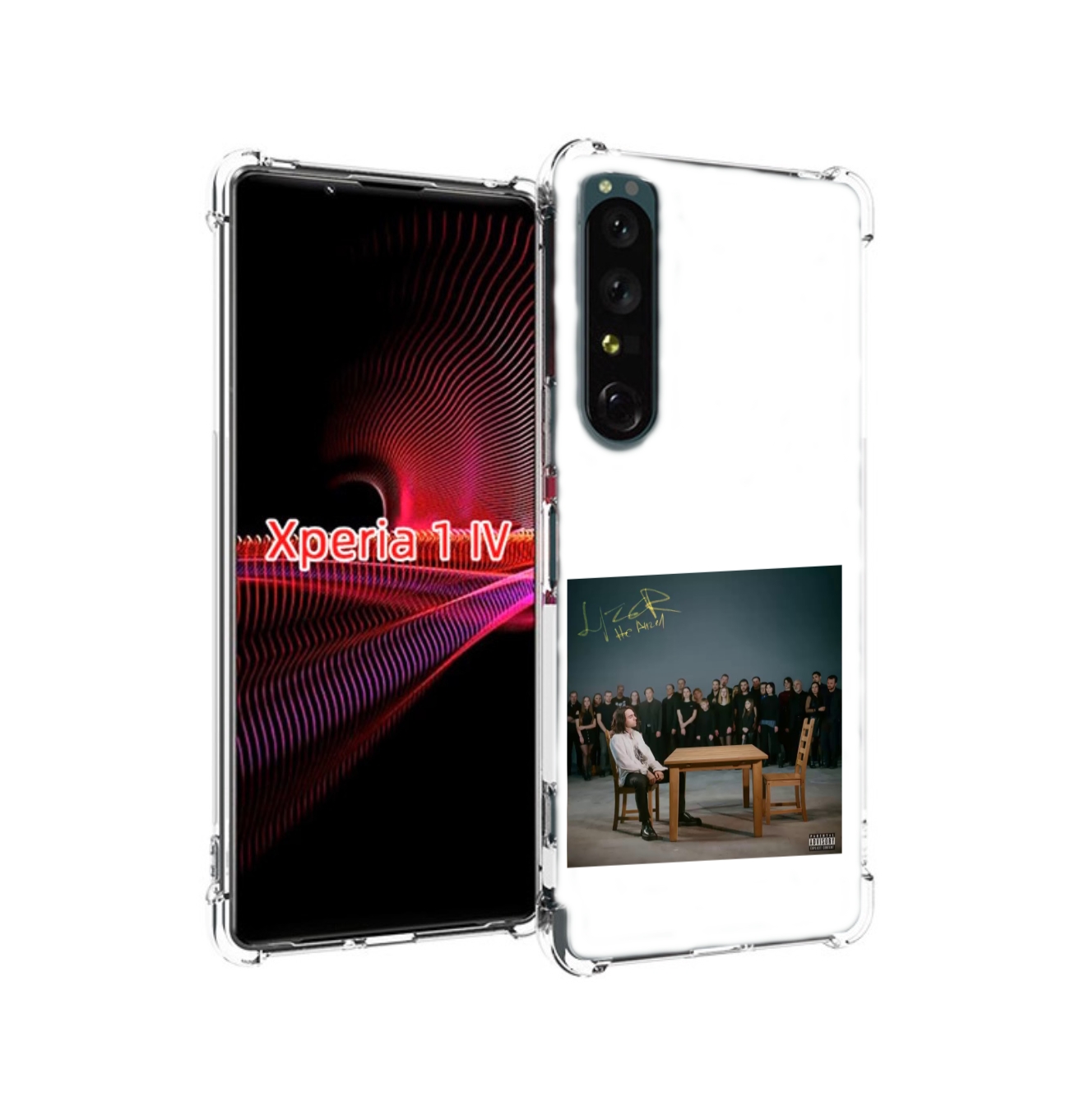 

Чехол накладка MyPads Не Ангел LIZER для Sony Xperia 1 IV, Прозрачный, Tocco