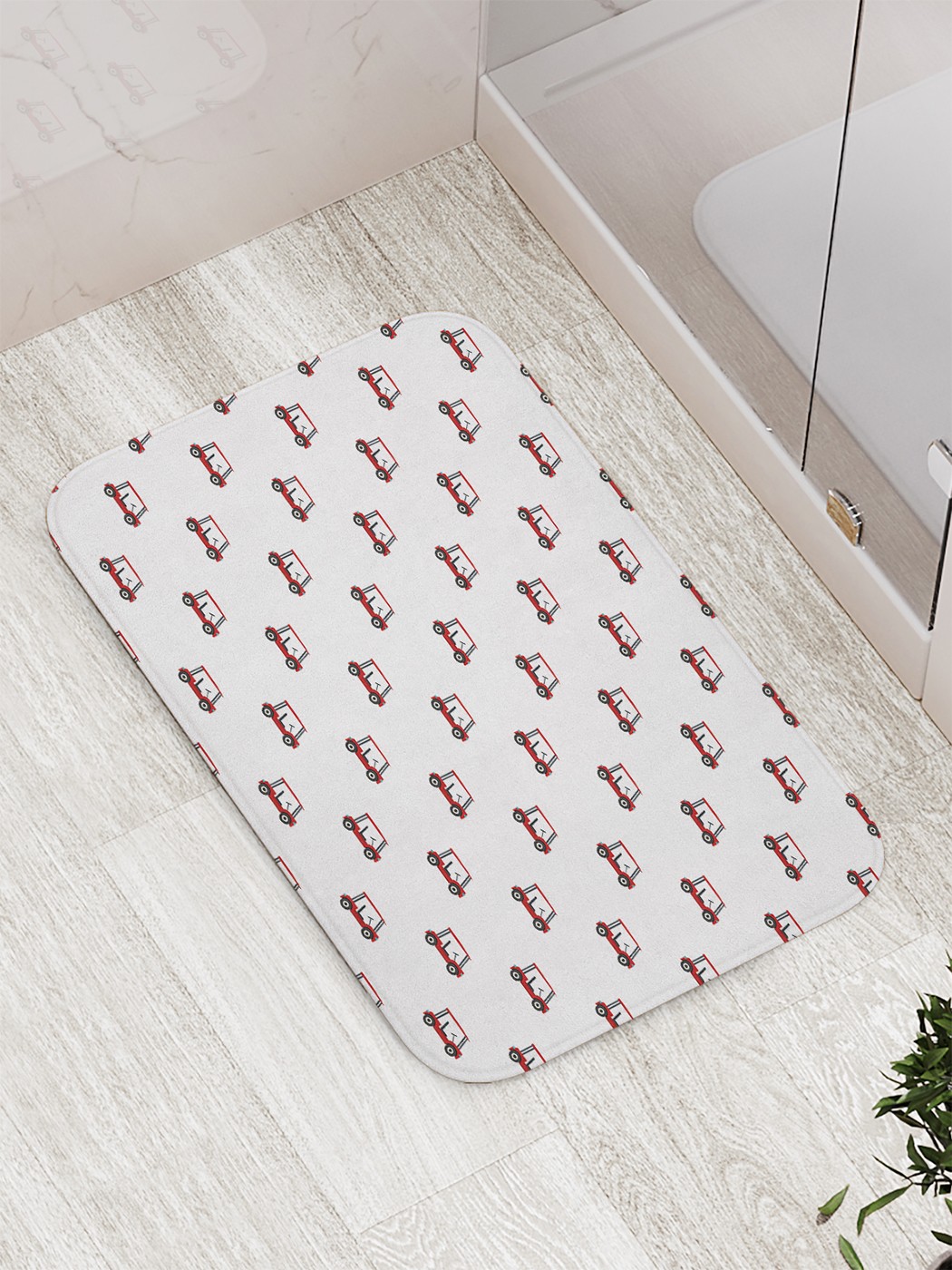

Коврик противоскользящий для ванной, сауны, бассейна, 77х52 см bath_82137 JoyArty