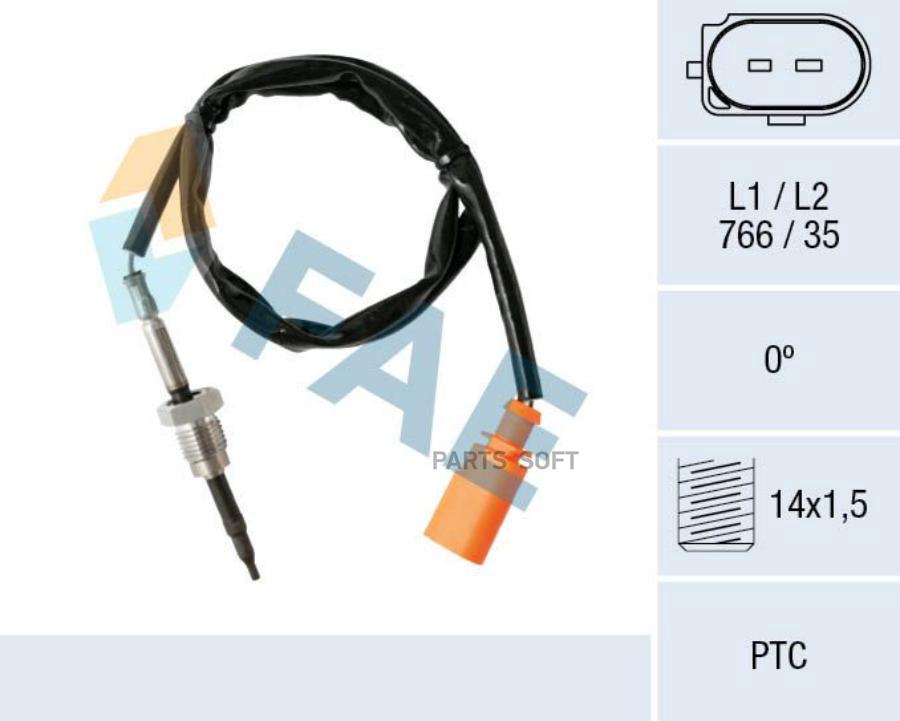 

Exhaust Gas Temperature Sensor FAE арт. 68003