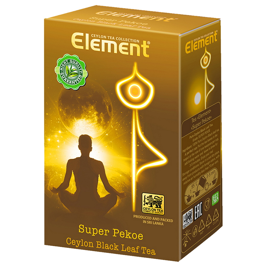 Чай черный Element Super Pekoe, крупнолистовой, 100 г