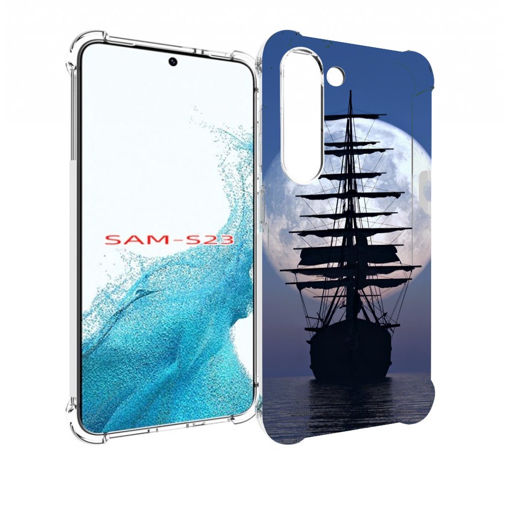 

Чехол MyPads Парус-в-море для Samsung Galaxy S23, Прозрачный, Tocco