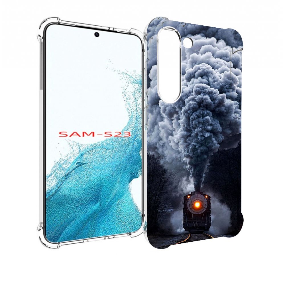 

Чехол MyPads Паровоз для Samsung Galaxy S23, Прозрачный, Tocco