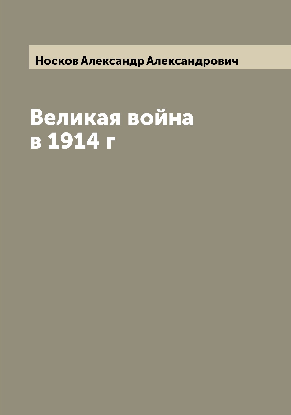 

Книга Великая война в 1914 г
