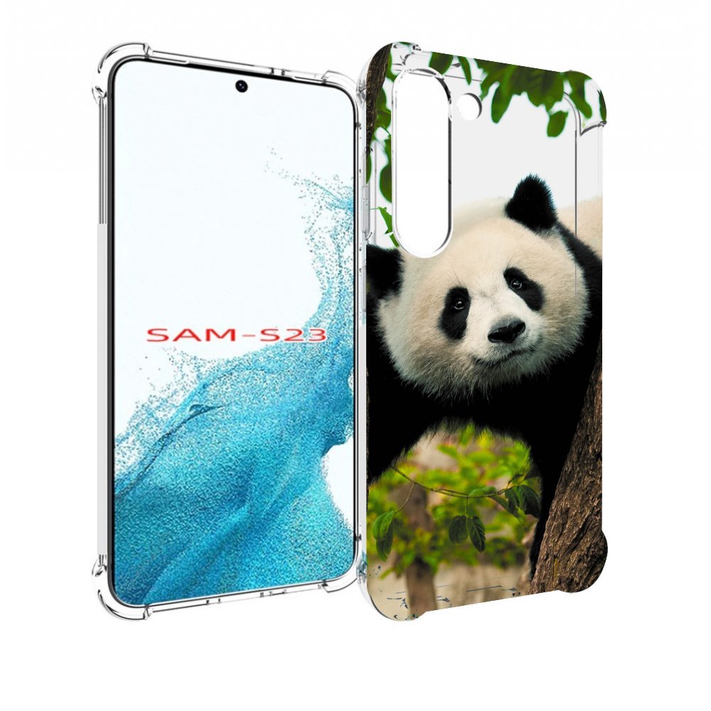 

Чехол MyPads Панда-на-дереве для Samsung Galaxy S23, Прозрачный, Tocco