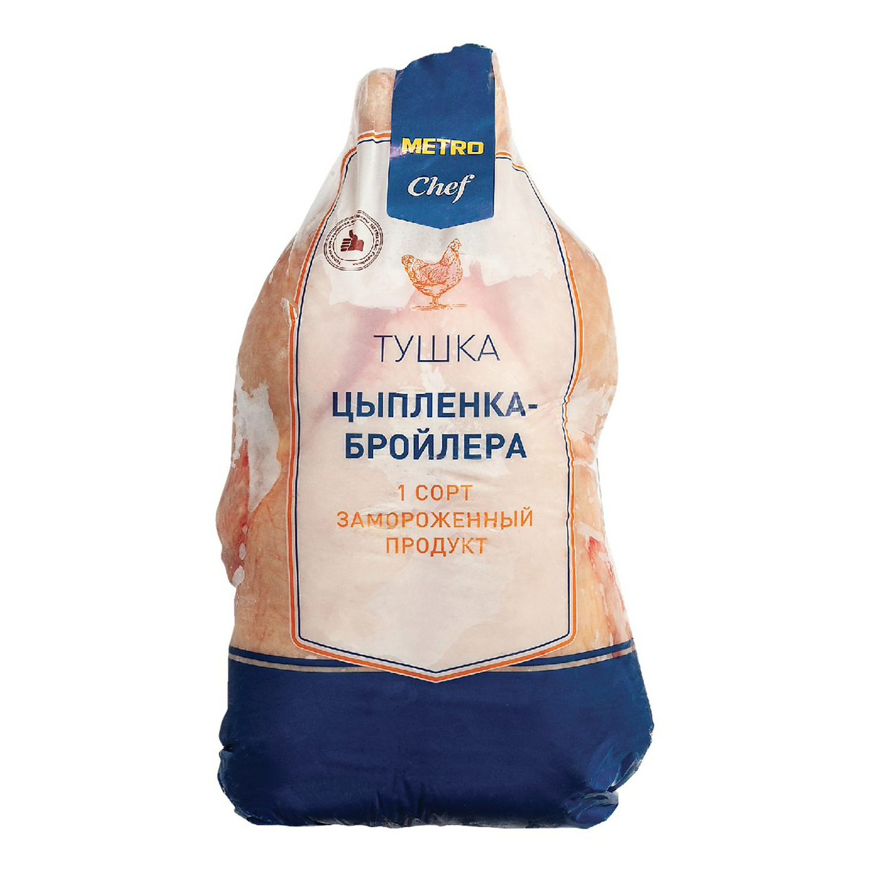 

Тушка цыпленка-бройлера Metro Chef замороженная 1 кг