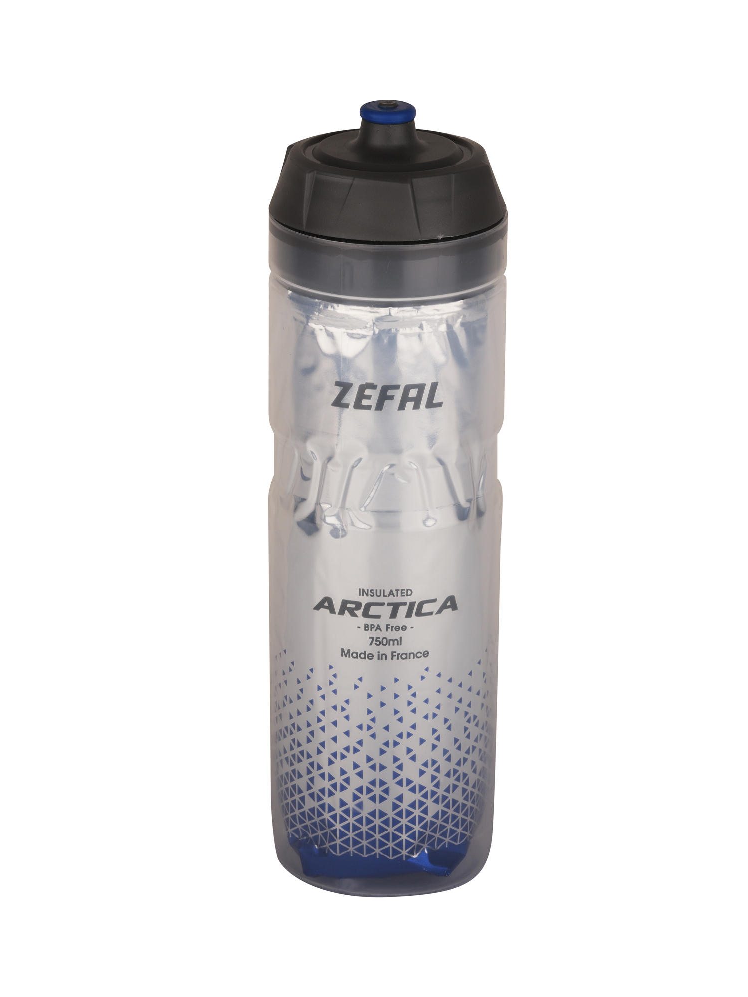 Фляга Zefal Arctica 75 Bottle Silver/Blue