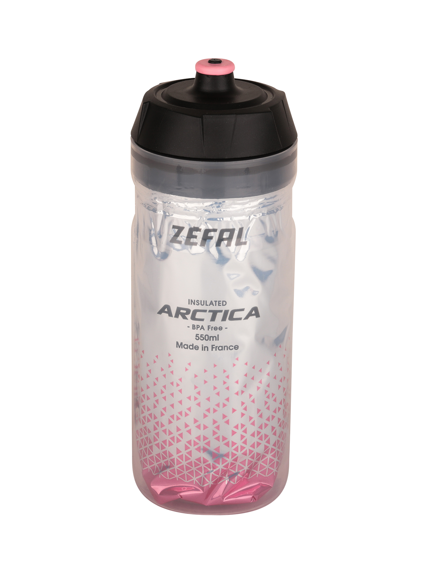 Фляга Zefal Arctica 55 Bottle Silver/Light Pink