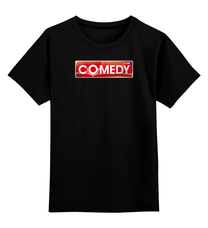 

Детская футболка Printio Comedy club цв.черный р.128, 0000000750092