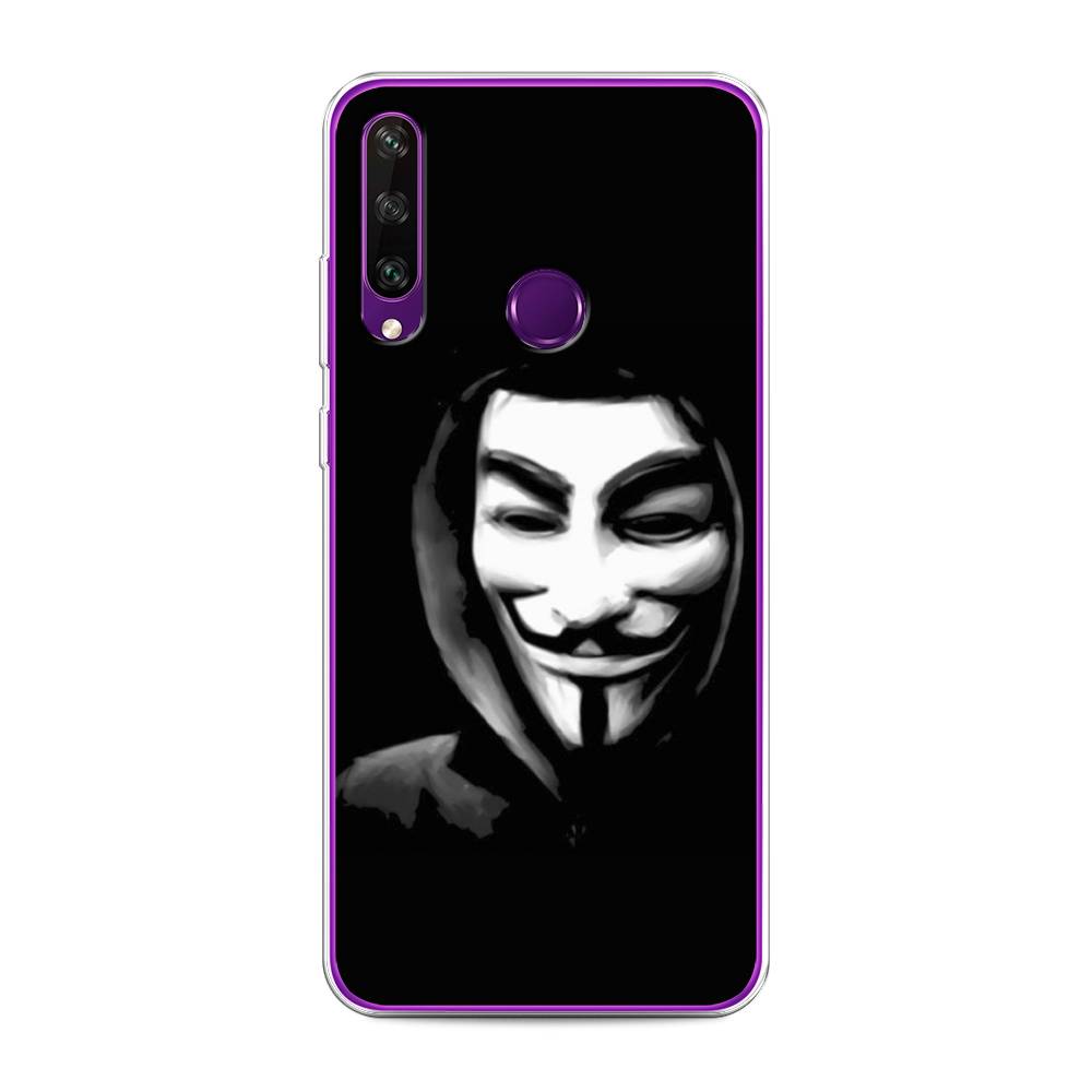 

Чехол Awog на Huawei Y6p "Анонимус", Черный;серый;белый, 6103250-5