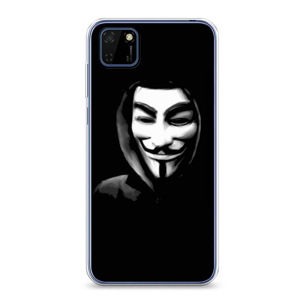 

Чехол Awog на Huawei Y5p "Анонимус", Черный;серый;белый, 6103750-5