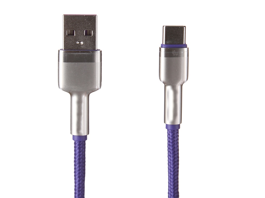 

Аксессуар Baseus Cafule USB - Type-C 1m Purple CATJK-A05, Фиолетовый, Cafule CATJK-A05