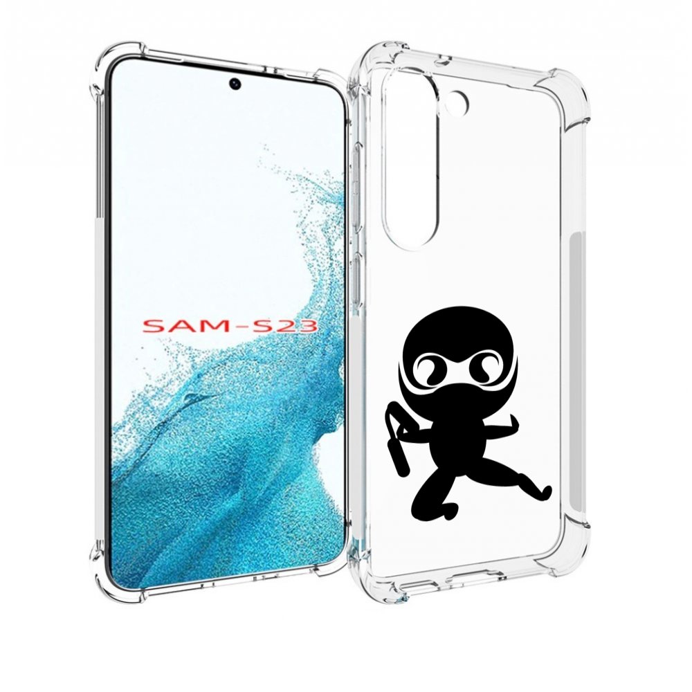 

Чехол MyPads Ниндзя для Samsung Galaxy S23, Прозрачный, Tocco
