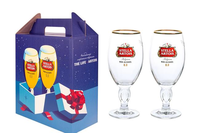 фото Подарочный набор бокалов stella artois non alcohol 0.5; 2шт