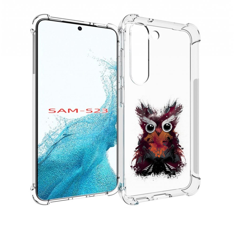 

Чехол MyPads Необычная сова для Samsung Galaxy S23, Прозрачный, Tocco