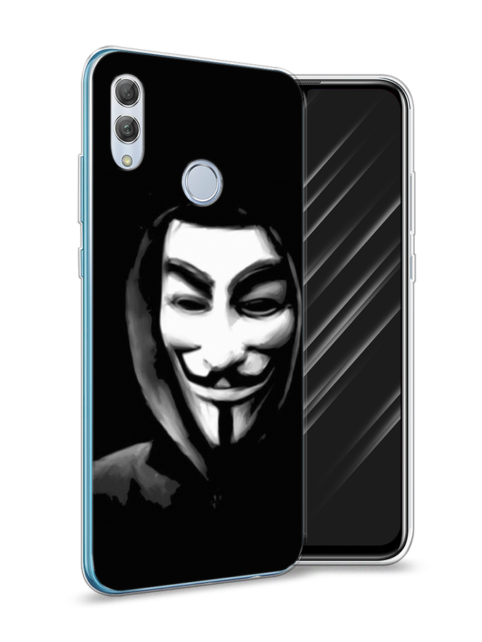 фото Чехол awog "анонимус" для huawei p smart 2019