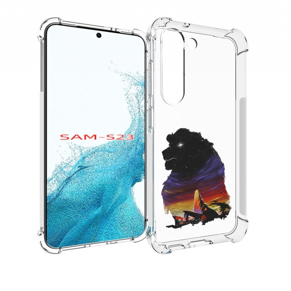 

Чехол MyPads Муфаса для Samsung Galaxy S23, Прозрачный, Tocco