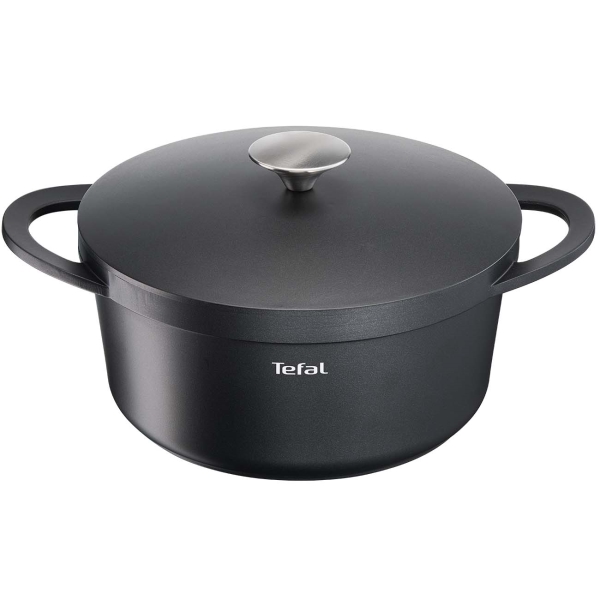 фото Кастрюля tefal 6,67 л черный