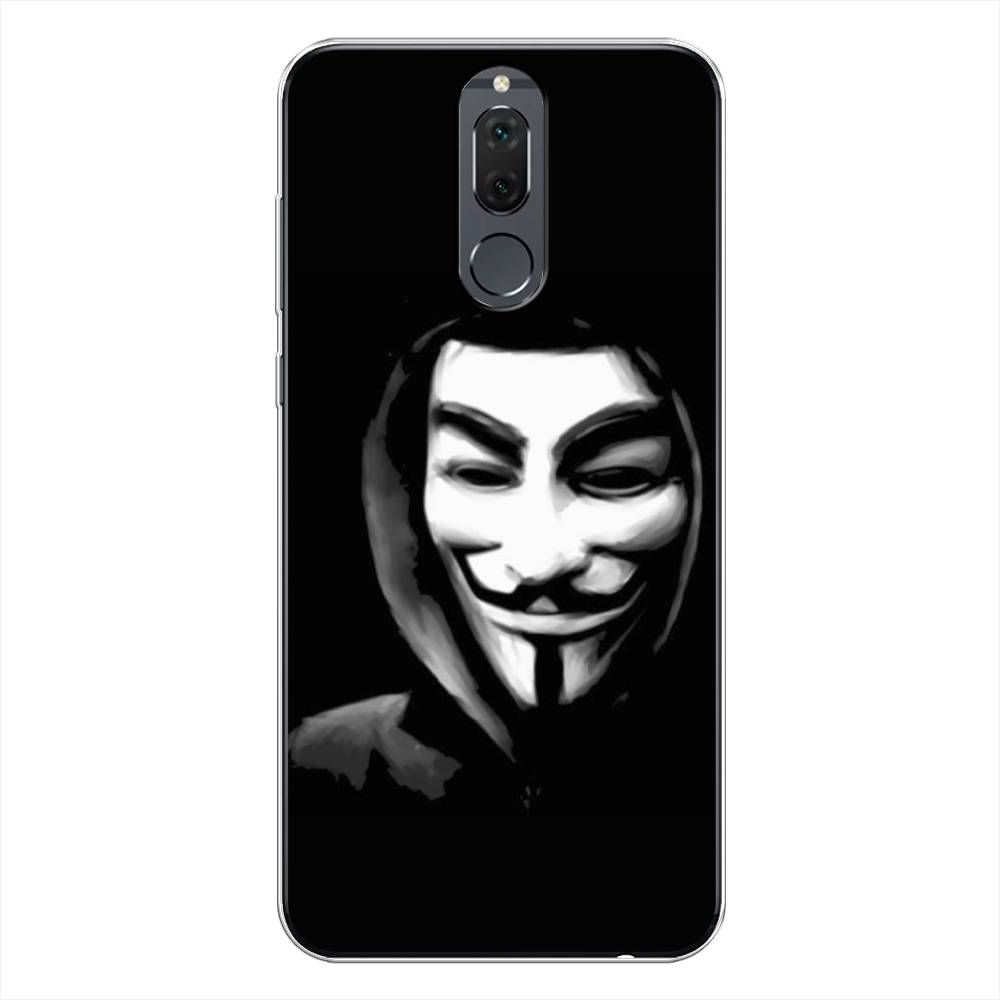 

Чехол Awog на Huawei Nova 2i "Анонимус", Черный;серый;белый, 64150-5