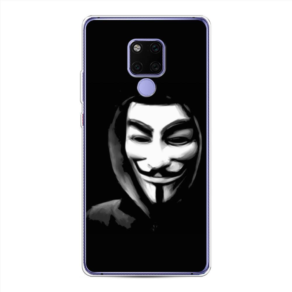

Чехол Awog на Huawei Mate 20X "Анонимус", Черный;серый;белый, 66950-5