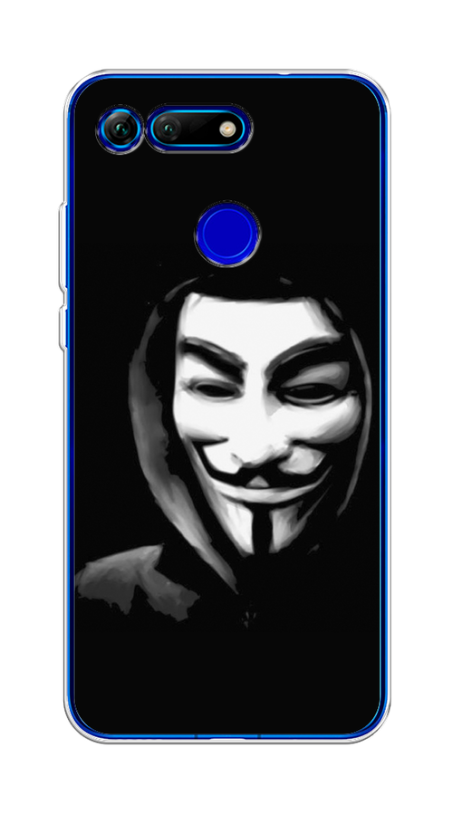 

Чехол Awog на Honor V20 (View 20) "Анонимус", Черный;серый;белый, 67350-5
