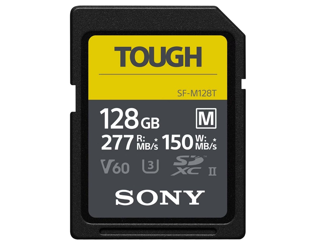 

Карта памяти Sony SDXC 128Гб Tough (SF-M128T/T1), Tough SDXC