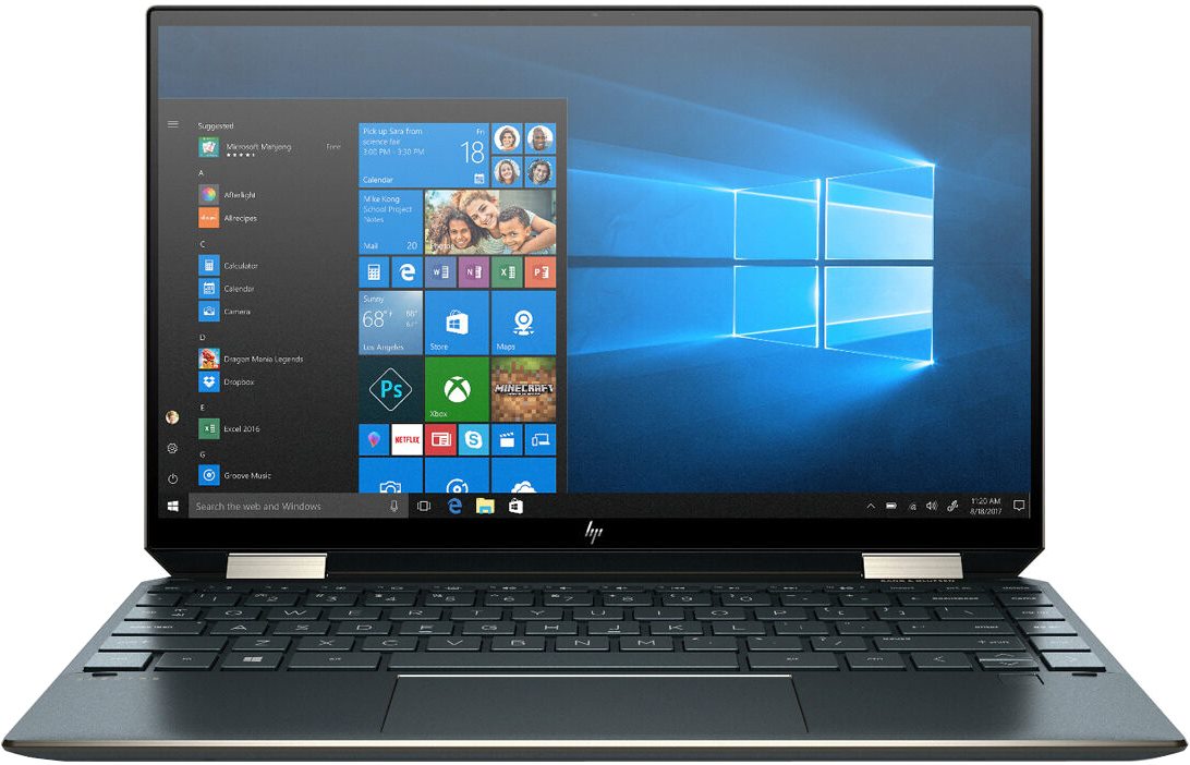 фото Ноутбук-трансформер hp spectre x360 13-aw2020ur 2z4m9ea dark blue