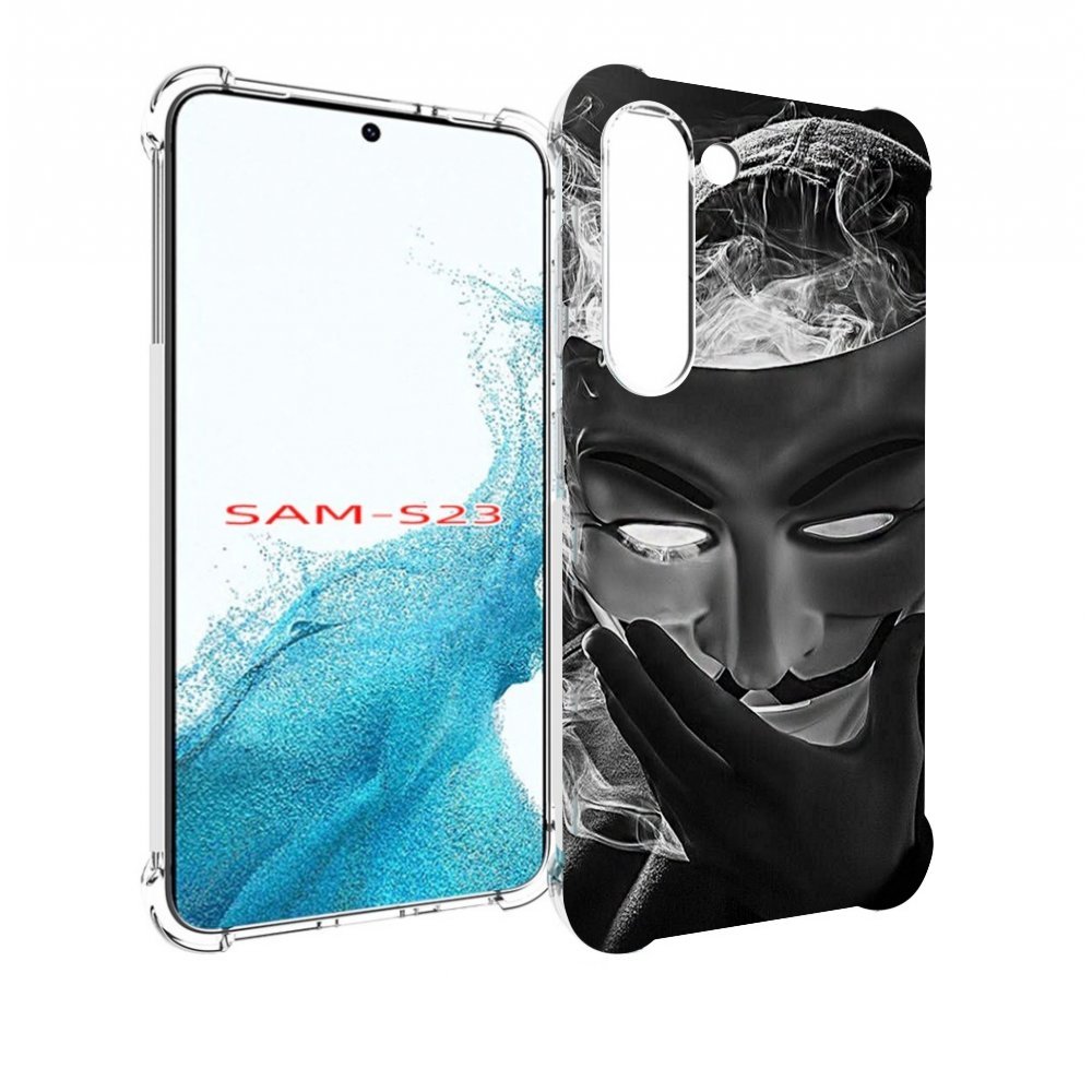 

Чехол MyPads Маска для Samsung Galaxy S23, Прозрачный, Tocco