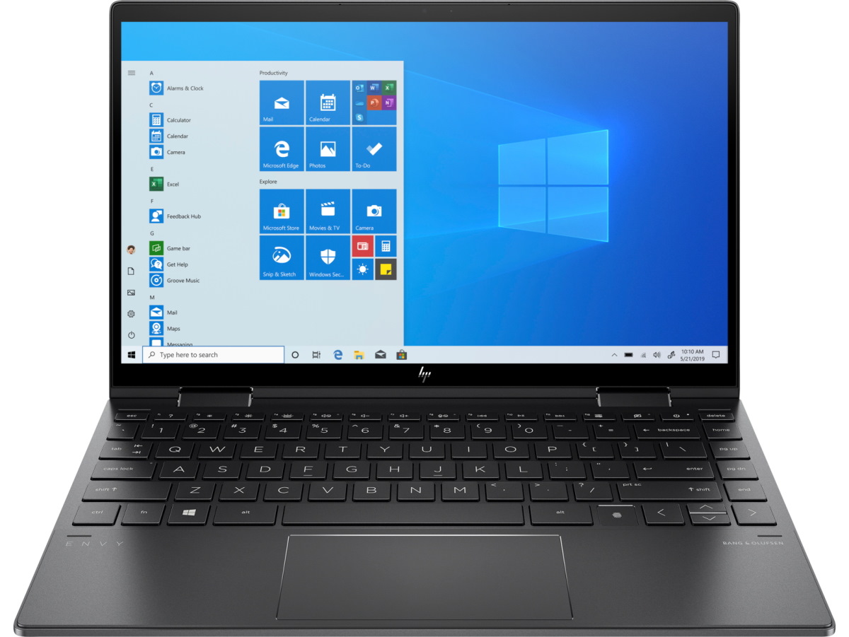 фото Ноутбук-трансформер hp envy x360 13-ay0021ur 22q74ea black