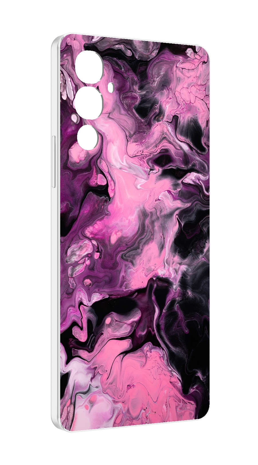 

Чехол MyPads смешивание-фиолетового для Tecno Pova 4, Прозрачный, Tocco