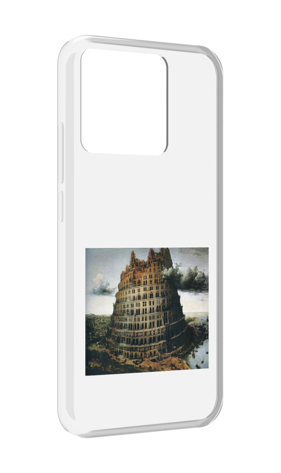 

Чехол MyPads Tocco для Xiaomi Redmi 10A Горгород Oxxxymiron, Прозрачный, Tocco
