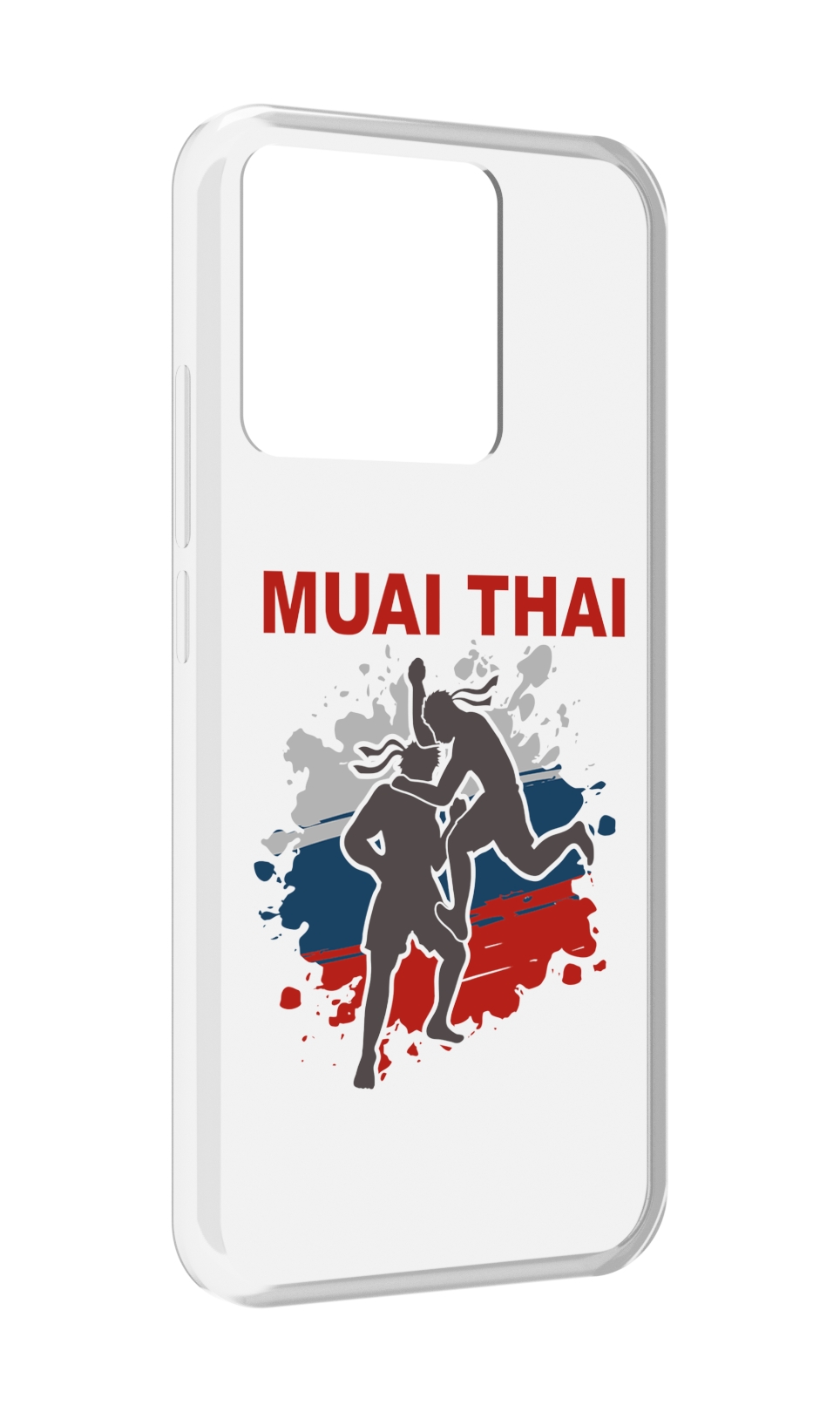 

Чехол MyPads Tocco для Xiaomi Redmi 10A Муайтай, Прозрачный, Tocco