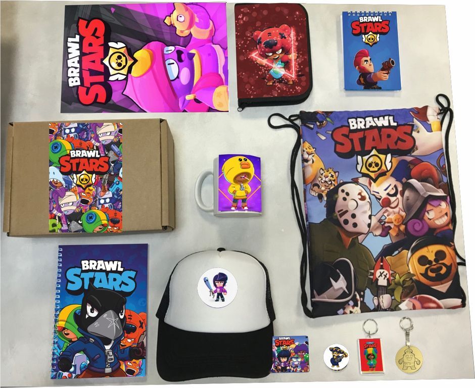 

Бокс с подарком Brawl Stars -16, 47679470-1, 11 предметов