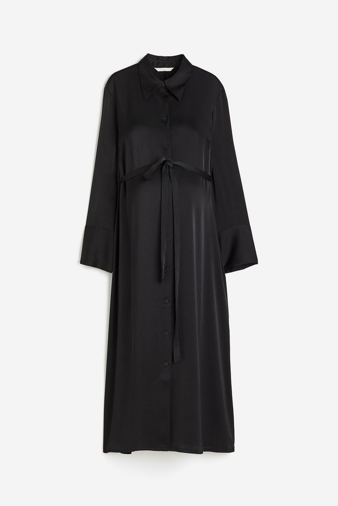

Платье женское H&M 1205102 черное XXL, Черный, 1205102