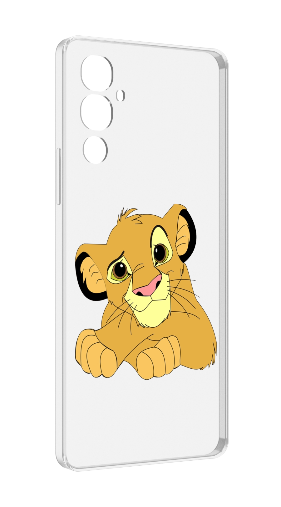 

Чехол MyPads симба-красивый для Tecno Pova 4, Прозрачный, Tocco