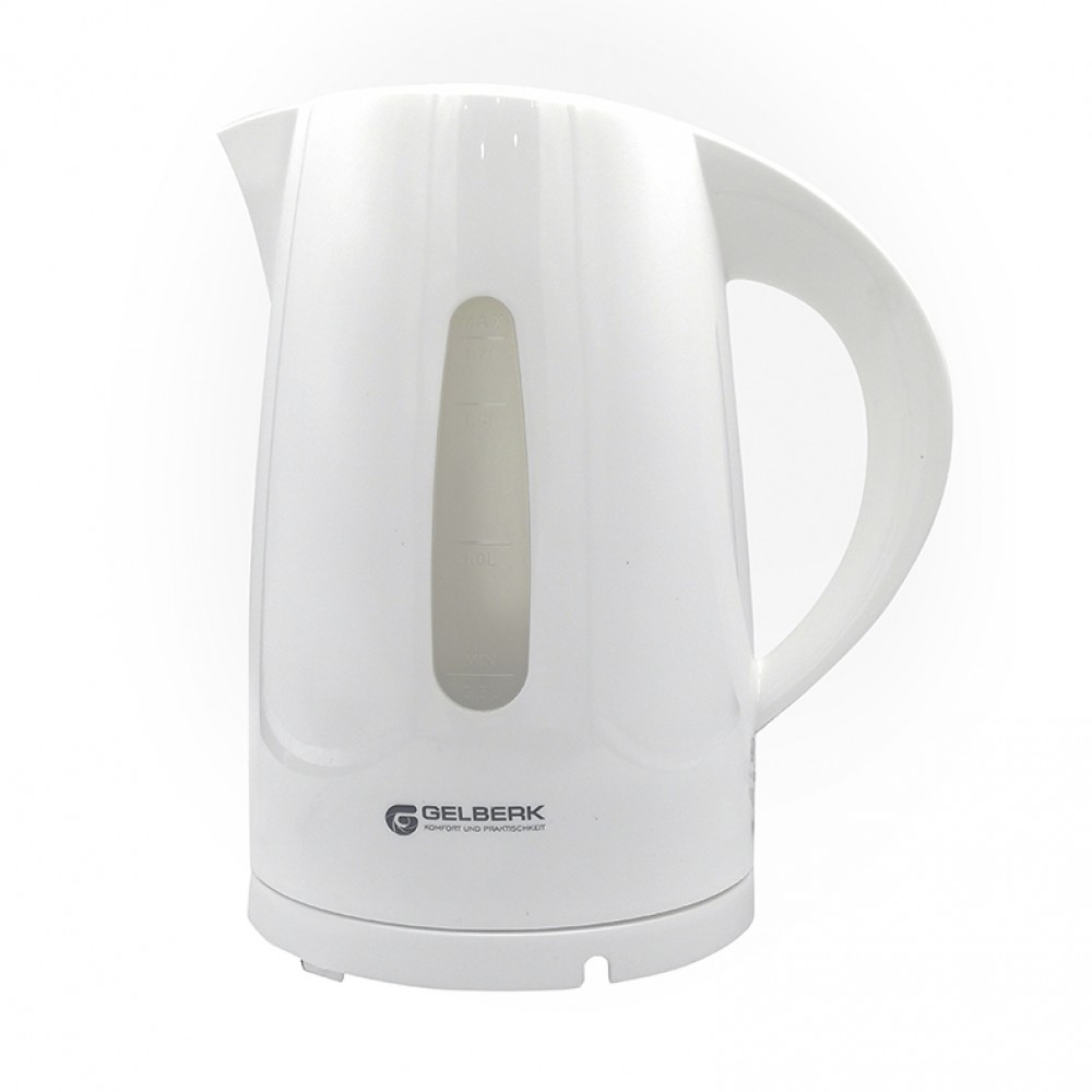 Чайник электрический Gelberk GL-460 1.7 л белый гостиная виста 20 1850×525×1800 мм таксония белый