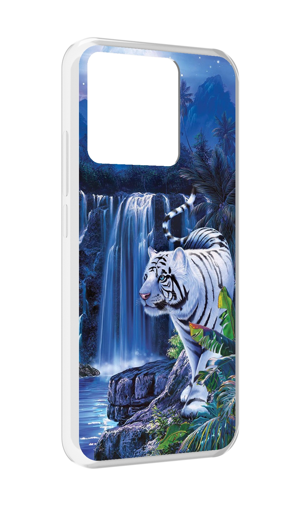 

Чехол MyPads Tocco для Xiaomi Redmi 10A Водопад, Прозрачный, Tocco
