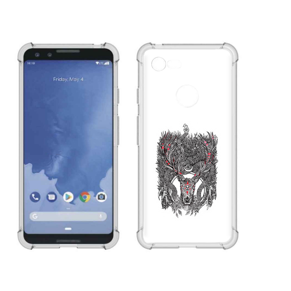 

Чехол MyPads Tocco для Google Pixel 3 Дизайнерские_676, Прозрачный, Tocco