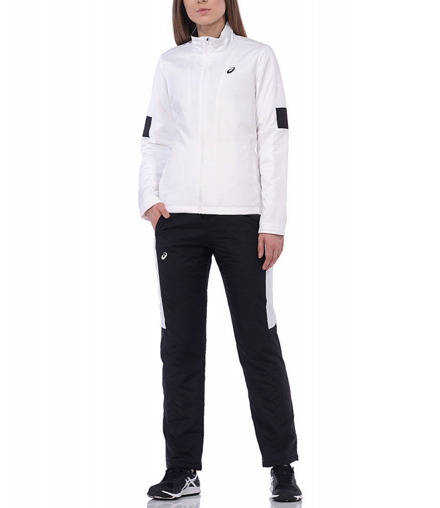 фото Костюм женский asics padded suit w белый; черный l