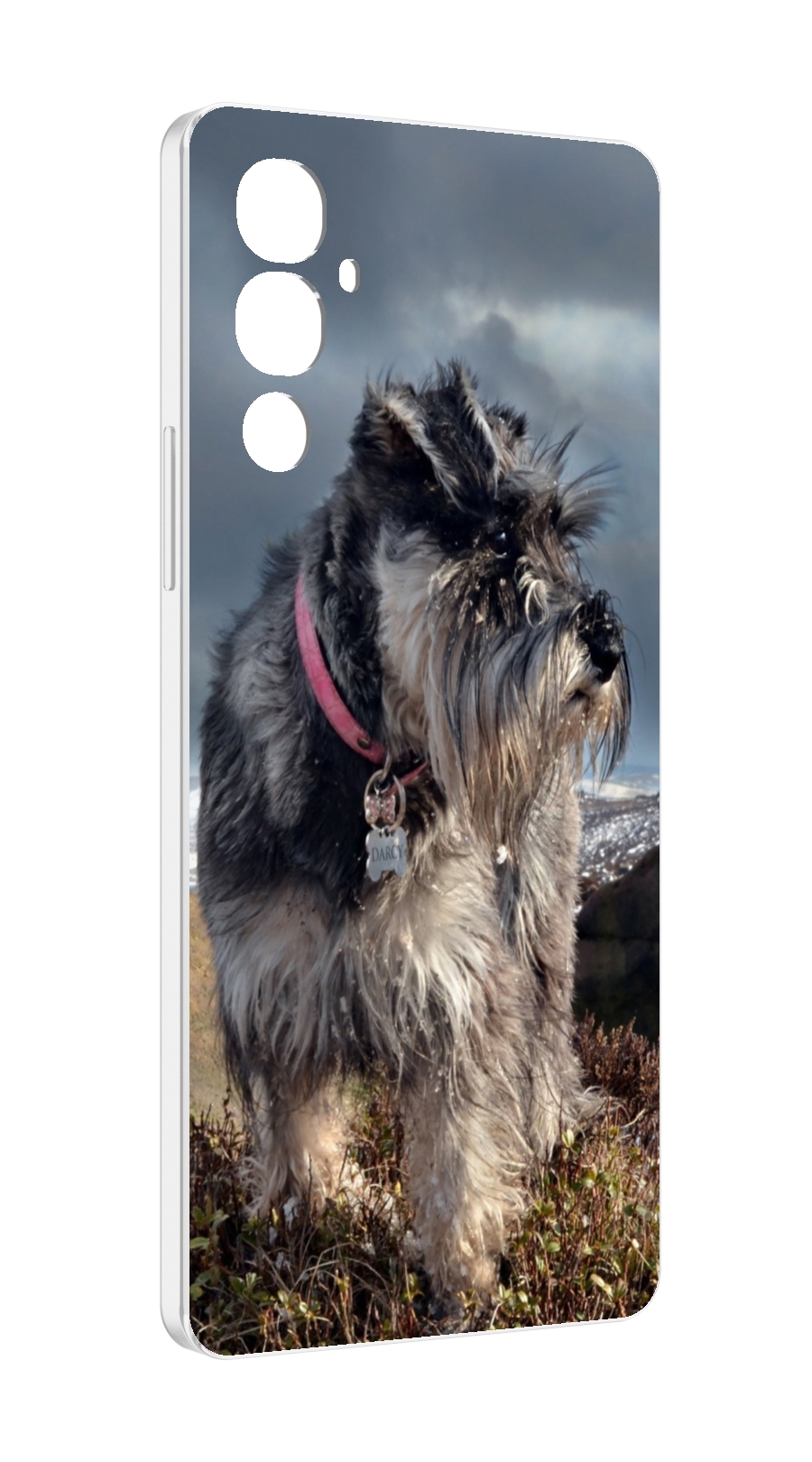 

Чехол MyPads ризеншнауцер 2 для Tecno Pova 4, Прозрачный, Tocco
