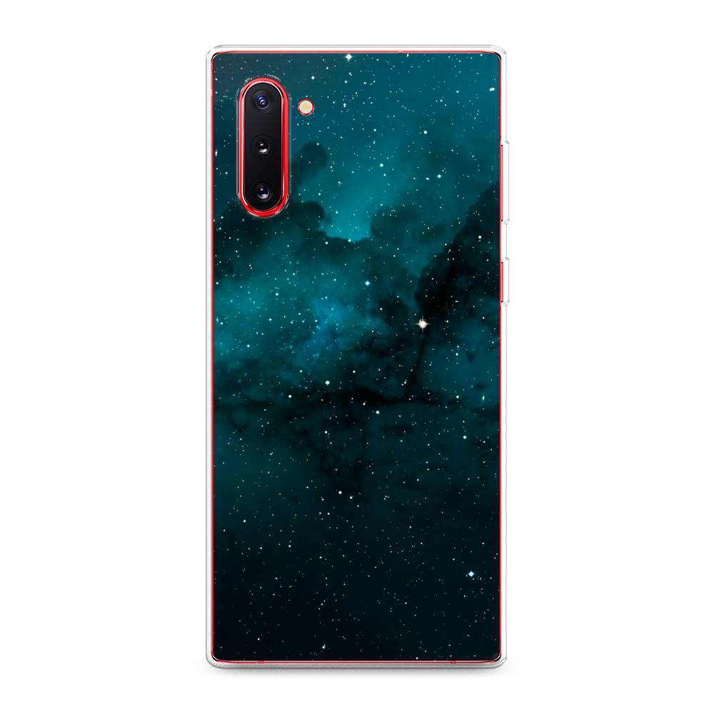 

Чехол на Samsung Galaxy Note 10 "Синий космос", 28650-2