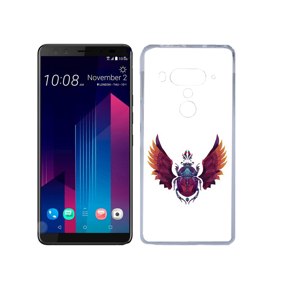 

Чехол MyPads Tocco для HTC U12+ алмазный скоробей, Прозрачный, Tocco