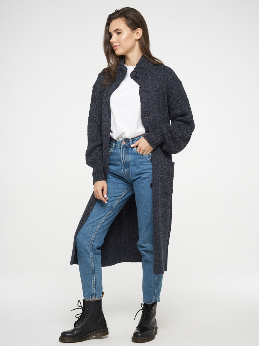 

Кардиган женский BE YOU BY202-14021 синий 48 RU, BY202-14021