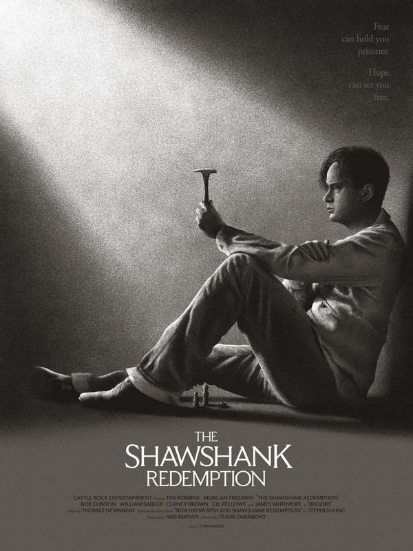 

Постер к фильму "Побег из Шоушенка" (The Shawshank Redemption) Оригинальный 38,1x50,8 см