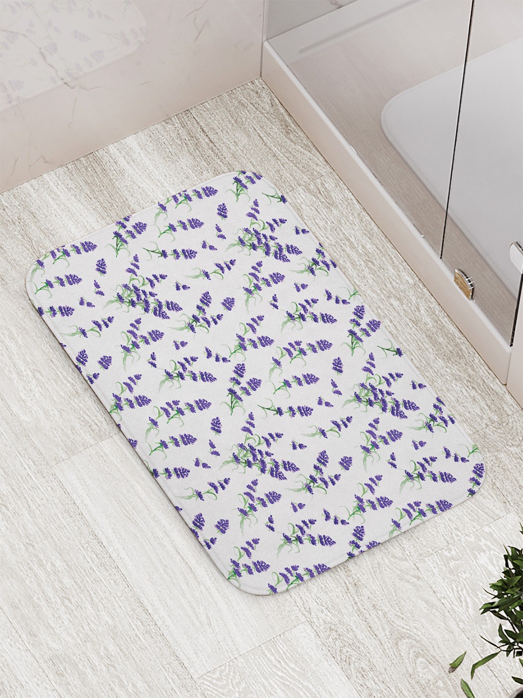 

Коврик противоскользящий для ванной, сауны, бассейна, 77х52 см bath_81907 JoyArty