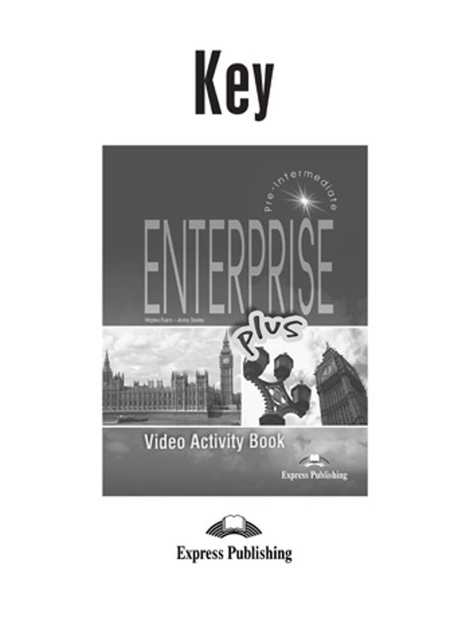 

Enterprise Plus Video Activity Book Key