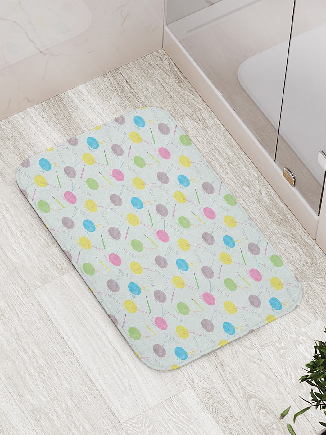 

Коврик противоскользящий для ванной, сауны, бассейна, 77х52 см bath_81897 JoyArty